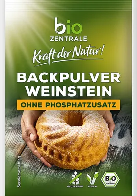 Image de Poudre à lever à la crème de tartrelégère et sans phosphate pour la cuisson 51g