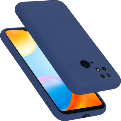 Zdjęcie produktu dla Etui ochronne Cadorabo do Xiaomi RedMi 10C / POCO C40 w kolorze niebieskim Etui na telefon komórkowy Pokrowiec TPU Etui