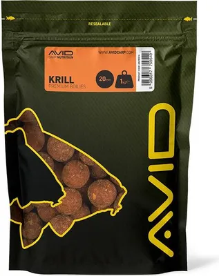 Produktbild von Avid Carp Krill Boilies 1 kg 20 mm