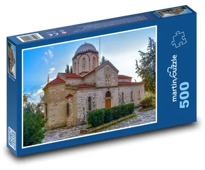 Obrázok produktu pre Puzzle 500 Historický kostol na Cypre - martinpuzzle