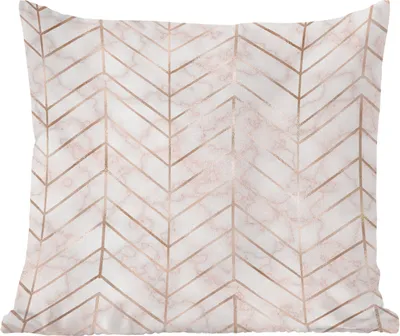 Produktbild von MuchoWow® Zierkissen Sofakissen Wohnzimmer Dekokissen 50x50 cm Muster - Luxus - Marmor - Komfort - Sofakissen