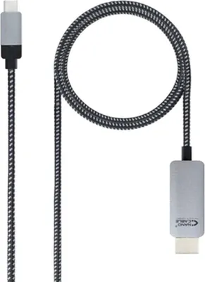 Obrázok produktu pre Nanocable 10.15.5103, 3 m, USB Typ-C, HDMI, Samec, Samec, Priamy