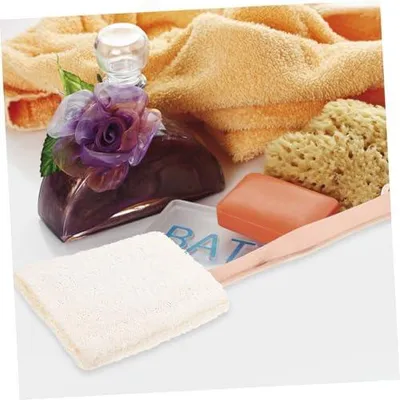 Produktbild von Duschbürste für ein sanftes Peeling und die effektive Entfernung von Hautschüppchen, mit langem Griff und Sisal für die Dusche und Rückenreinigung