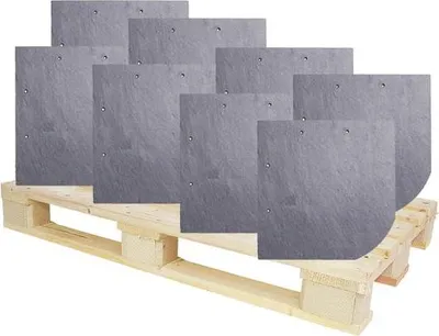 Produktbild von Naturschiefer Universal gelocht 20x20 cm 880 kg