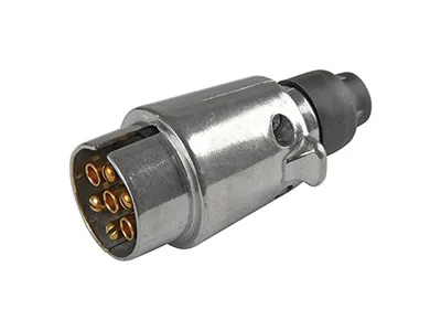 Image de Connecteur HERTH+BUSS 7 pôles, 6 V - 12 V, aluminium