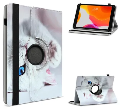 Produktbild von Tablet Hülle für OSCAL Pad 30 Tasche Schutzhülle Case 360 Grad Drehbar 10,1 CoverFarbe 360 Uni:Motiv 4