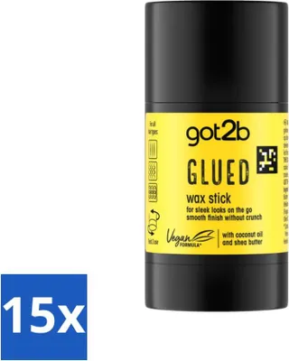 Obrázek produktu pro Got2B - Vosková tužka - Lepená - 50 g - Cenově výhodné balení - 15 kusů