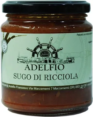 Produktbild von Tomatensauce mit Bernsteinfisch, 300 g (Sugo di Ricciola)