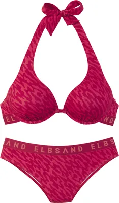 Produktbild von Elbsand Bügel-Bikini hummer bedruckt Größe 36 Cup E