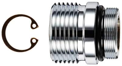 Duschnippel 47363000, Kunststoff, silber, 1 Stück