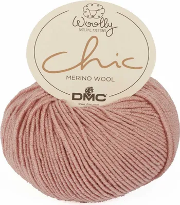 Produktbild von DMC Woolly Chic – hochwertiges Merinogarn mit Metallfaden (Farbe 45)