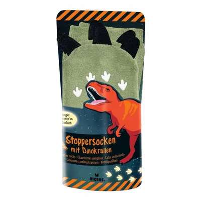 Produktbild von Dino Stoppersocken mit Krallen