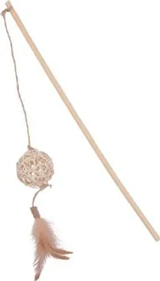 Immagine prodotto di Asta per gatti ETHICAT RATTAN palla Zolux