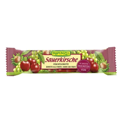 Produktbild von Fruchtschnitte Sauerkirsche 40g 25er Pack