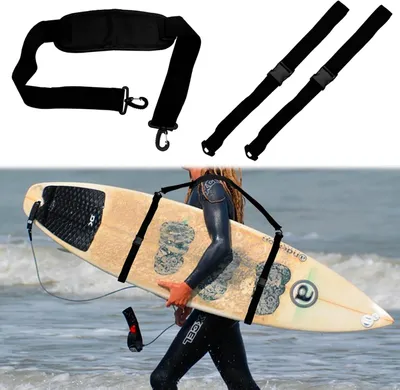 Produktbild von Surfboard Tragegurt, verstellbarer Schultergurt, für Wassersport