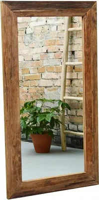Produktbild von Spiegel Erosie 80 x 150 x 4 cm Teakholz Natur