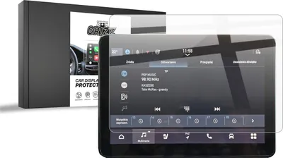 Produktbild von Keramische Autodisplayfolie für Fiat Ducato 10" (2024-2025), Grizz Protector