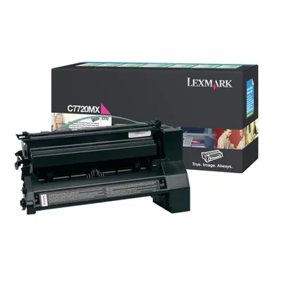 Produktbild von Lexmark C7720MX, 15000 Seiten, Magenta, 1 Stück(e)