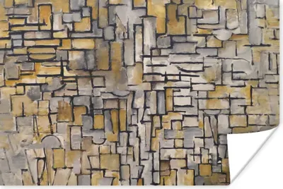 Produktbild von MuchoWow® Poster Mondrian - Kunst - Alte Meister 60x40 cm - Schlafzimmerdekoration