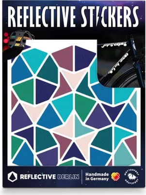 Produktbild von Reflective Berlin Kites & Darts Reflective Aufkleber Mehrfarbig  Mehrfarbig One Size
