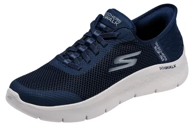 Image de Skechers Slip-Ins: Go Walk Flex  Sneakers Laag - Blauw - Maat 39