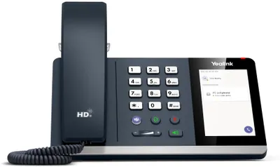 Obrázek produktu pro Yealink MP45, IP telefon, Černá, Šedá, Sluchátko s kabelem, 64 MB, 128 MB, Linux