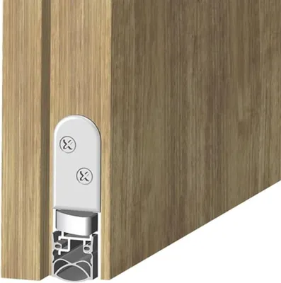 Produktbild von Athmer Türdichtung Schall-Ex Ultra WS Nr.1-290 Auslösung 2-seitig Länge 708mm Alu - 1-290-0710