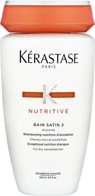 Obrázek produktu pro Kérastase Nutritive Bain Satin 2 Irisome shampoo 250ml šampon na suché vlasy