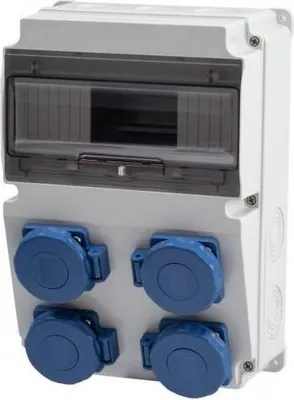 Immagine prodotto di LAGO IP65 10M Distributore - 4 prese 230V