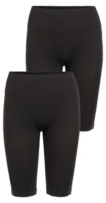 Produktbild von VILA Leggingshorts 2er-Set Figurformend Gerippter Bund Größe: XS-S