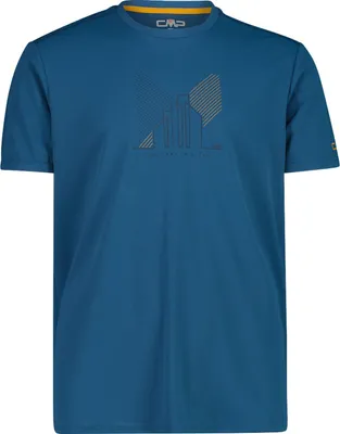 Image de T-shirt CMP pour homme, modèle MAN, couleur pétrole, taille 46