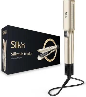 Obrázok produktu pre Silk'n Trinity, Multistylingová kulma, Teplé, Tlačidlá, 80 °C, 230 °C, Zlato