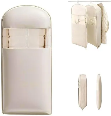 Produktbild von Beige, wasserfeste, hängende Kleidertasche