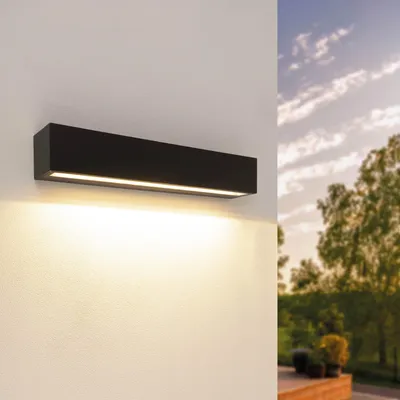 Produktbild von Ledvion - LED-Wandleuchte, 15W, 1500 Lumen, IP44 spritzwassergeschützt, Außenleuchte, Außenbeleuchtung, Gartenbeleuchtung, Fassadenbeleuchtung