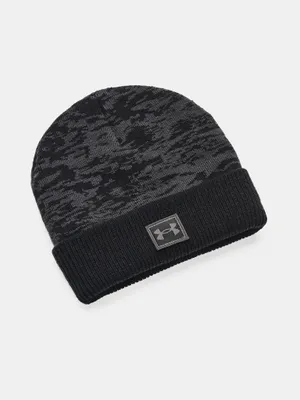 Produktbild von Under Armour Ua Graphic Knit Beanie-Schwarz 1365939-001__OSFM