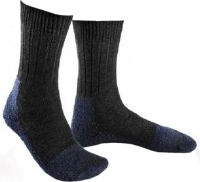 Produktbild von 1 Paar Herren Arbeits-Socken mit Plüschsohle Antibakteriell durch Sanitized, Farbe:Anthrazit, Grösse:40-41