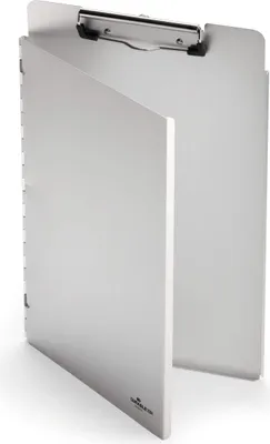 Obrázok produktu pre DURABLE Podložka na písanie s klipom, A4, s hliníkovým krytom, strieborná, 339123