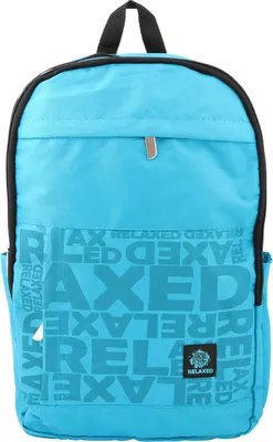 Produktbild von Biggdesign Moods Up Relaxed Rucksack für Männer, wasserfester Schulrucksack, langlebig, leicht, Laptop-Fach, groß, vielseitig für Reisen, Schule, Outdoor, Farbe Blau
