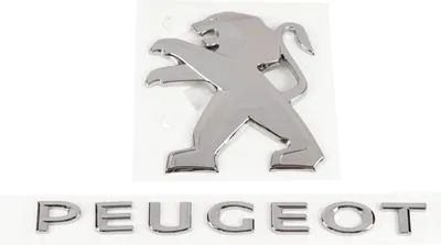 Produktbild von Original Peugeot Emblem Plakette Logo Heckklappe hinten 308 II PSA 98057002VD
