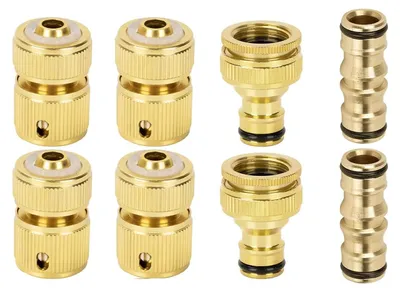 Produktbild von 8-teiliges Set von Schlauchanschlussstücken für Sprinkler und Schläuche
