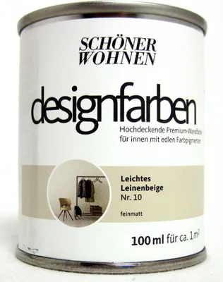 Produktbild von Designfarbe Leichtes Leinenbeige Nr.10 100 ml