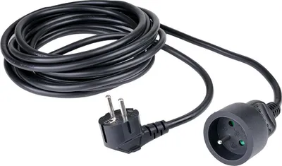 Image de Hama Câble d'extension standard, 5 M, noir