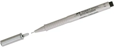 Image de Faber-Castell 166299 Stylo à encre ECCO PIGMENT - 0,2 mm, noir