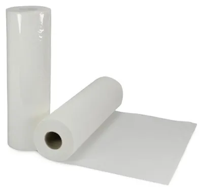 Produktbild von "Medi-Inn" Liegenabdeckrollen Ø 12,5 cm · 50 m x 59 cm weiss perforiert auf 35 cm