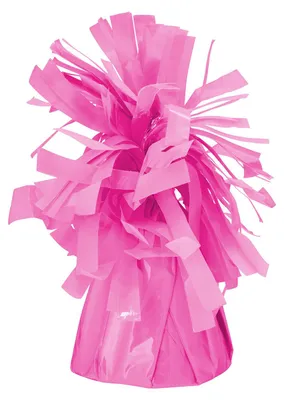 Ballongewicht für Helium 7cm Pink 4er Set