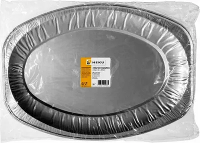 Obrázok produktu pre Servírovací tanier 3 hliníkový 44x29cm
