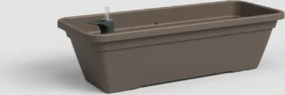 Obrázek produktu pro Artevasi Truhlík VENEZIA, samozavlažovací, 60 cm, plast, bronzová