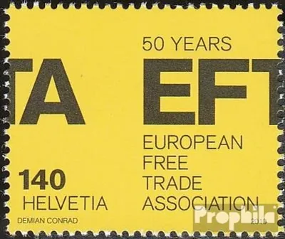 Produktbild von Briefmarken Schweiz 2010 Mi 2172 (kompl.Ausg.) gestempelt Freihandelsassoziation