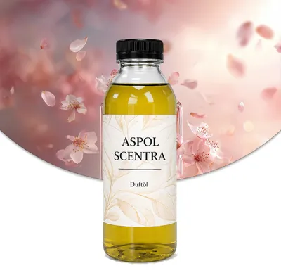 Produktbild von Aspol Scentra Jasmin und Rose UFIGREEN Duftöl für Kerzen 500 ml, KI-generiertes Bild