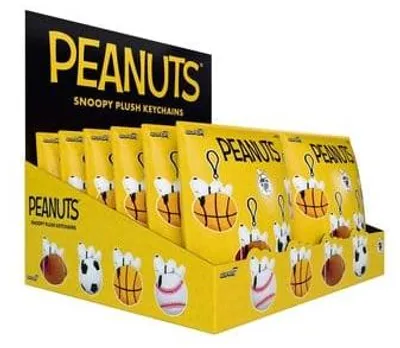 Produktbild von Peanuts Super Duper Plüsch-Schlüsselanhänger Blind Bags Wave 1A Display (12)